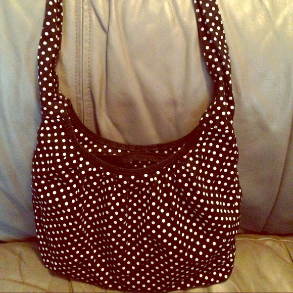 Cute polka dot cloth bag