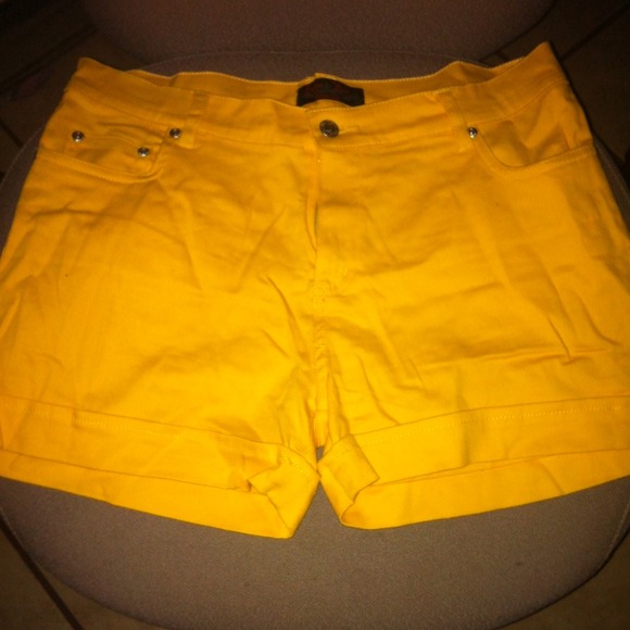 SOLD...Yellow shorts