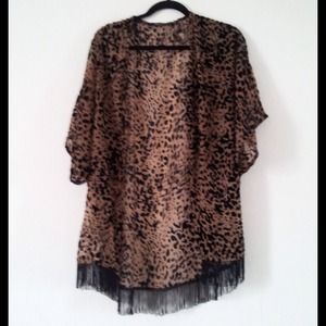 Ark&co Leopard Kimono