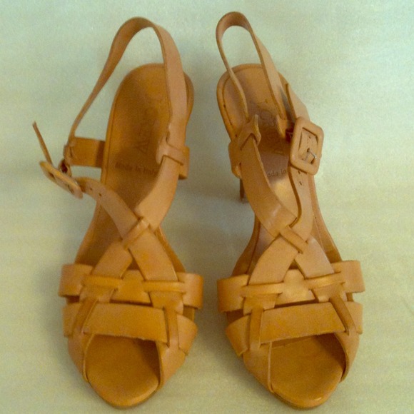 Jcrew leather sandals