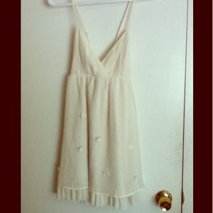 Off white summer dress