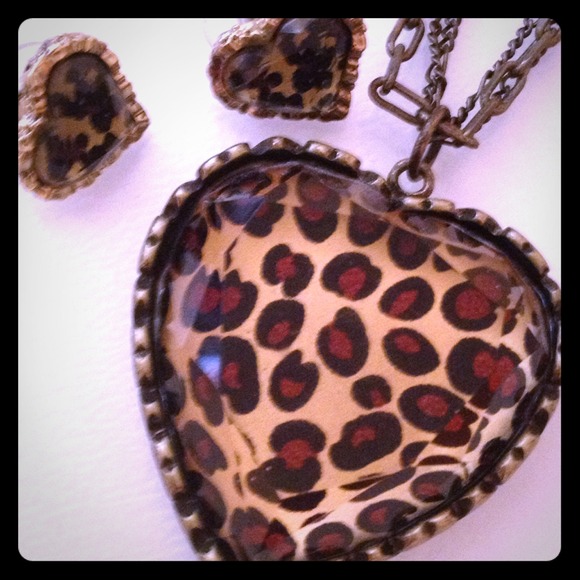 Betsey Johnson Earrings & Necklace