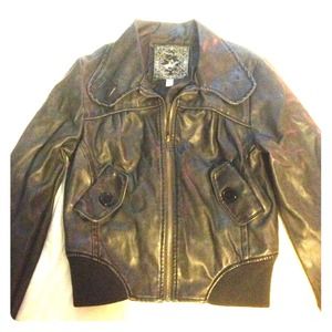 Leather jacket