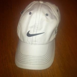 White Nike hat