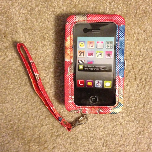 Floral Phone Clutch