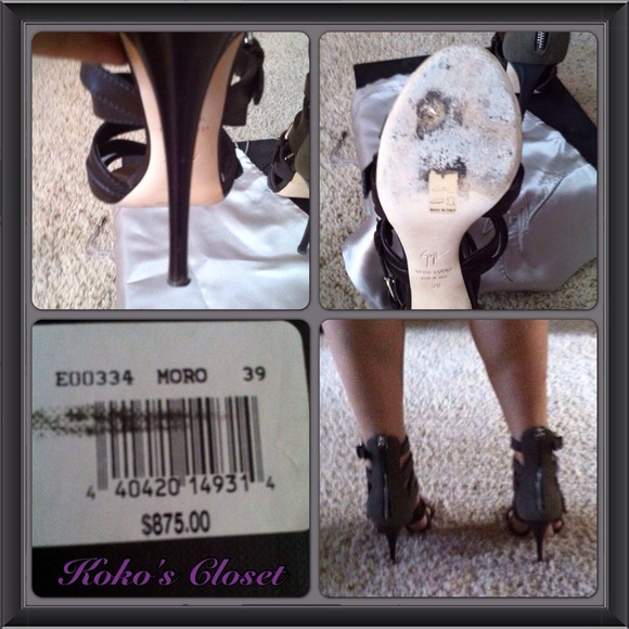 NFS. Keeping them! GUISEPPE ZANOTTI HEELS. - Picture 4 of 4