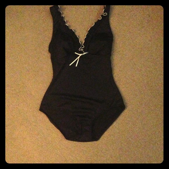 Ruffle Halter One Piece - Picture 1 of 1