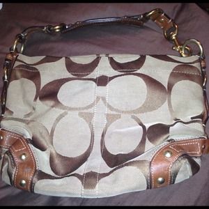 TRADED Coach handbag brown
