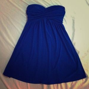 Sapphire Blue Sweet Heart Dress