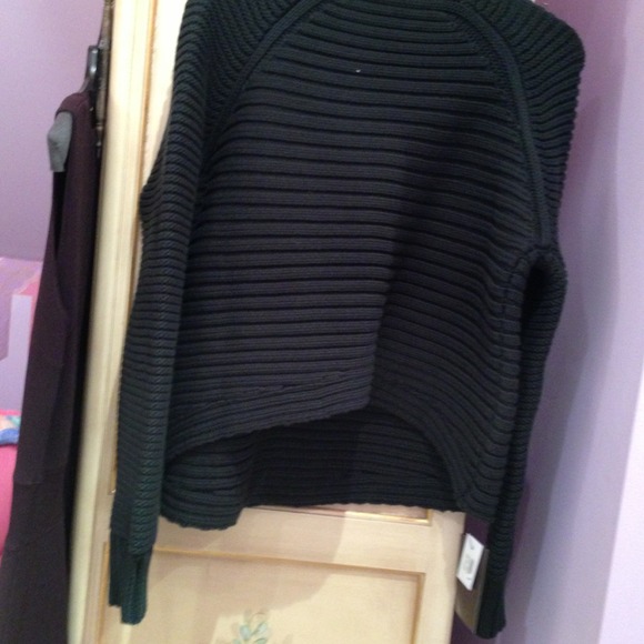 Alexander Wang chunky sweater in Forrest green - Picture 2 of 2