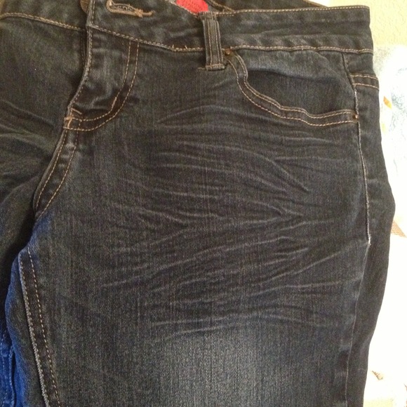 ❌SOLD❌ Denim skinny jeans, size 9 - Picture 2 of 4