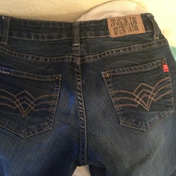 ❌SOLD❌ Denim skinny jeans, size 9 - Picture 4 of 4