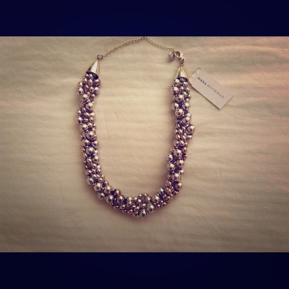 NWT Silver Twisted Multi-Strand Necklace
