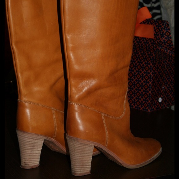 Reduced Jcrew tall leather boots size 6.5