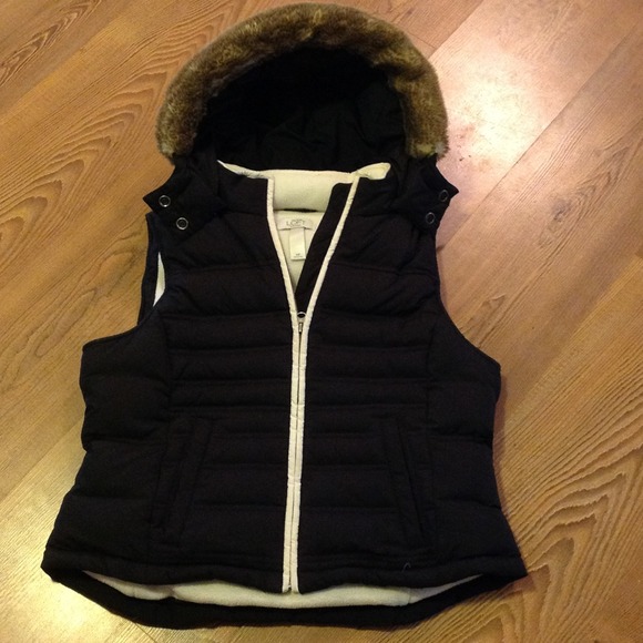 1/11 Reduced $-LOFT black down filled, puffer vest