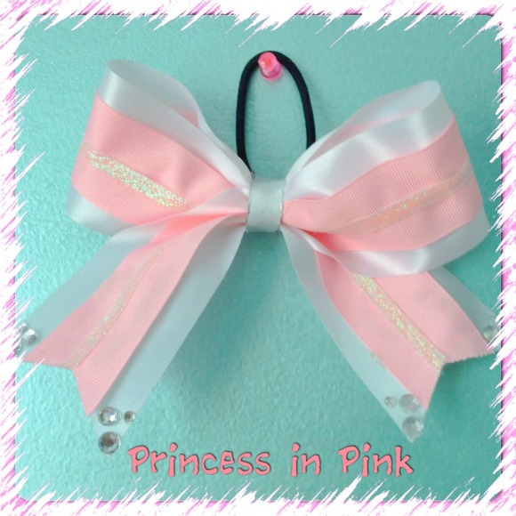 Princess In Pink Cheer Bow