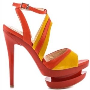❌SOLD❌ in bundle PU Tangerine Shoe Republic LA
