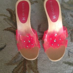 bebe Pink High Heels