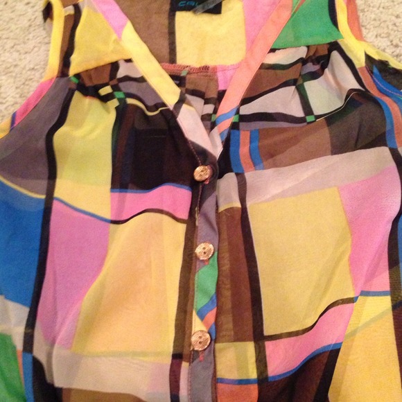 Cropped top multi colored - Picture 3 of 3