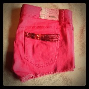 SOLD IN BUNDLE NWT Dollhouse Pink Glitter Shorts