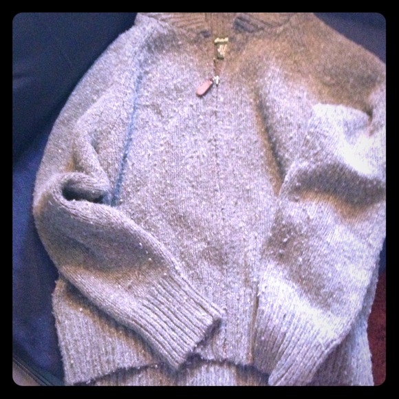 REDUCED---Eddie Bauer XL wool lounge sweater!