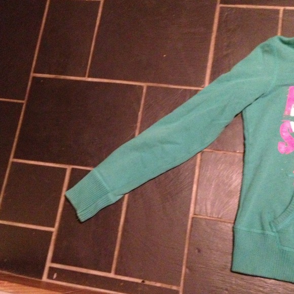 American eagle green sweatshirt - Picture 2 of 3