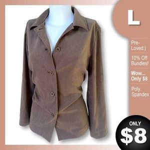 Heavy brown shirt by COVINGTON