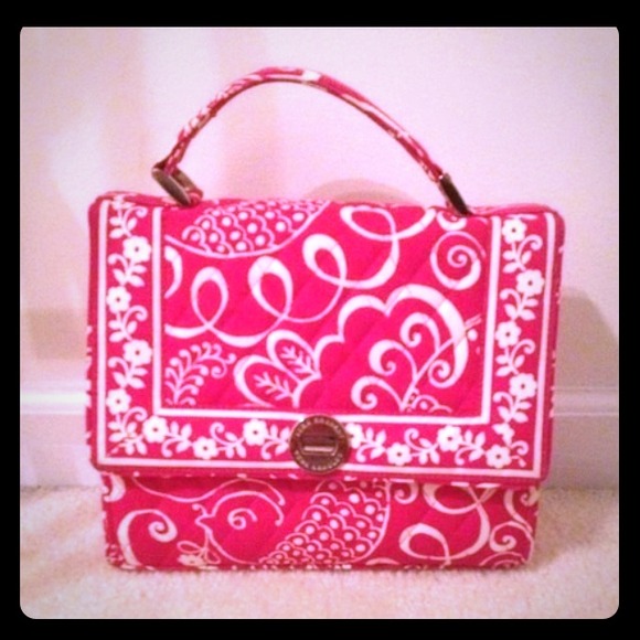 VERA BRADLEY "Twirley birds pink" satchel!!$23 PP!