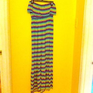 Maxi summer tribal dress!