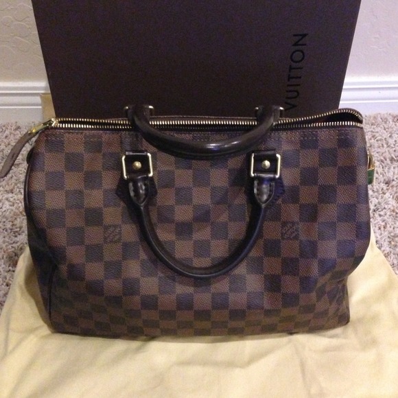 "Authentic Louis Vuitton Speedy 30