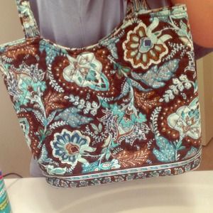Java Blue Vera Bradley Handbag- NWOT