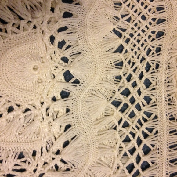 White Crochet Top - Picture 3 of 3