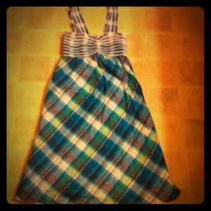 💥SALE💥 💙plaid glitter dress💙