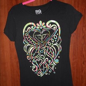 Black Roxy shirt ♥
