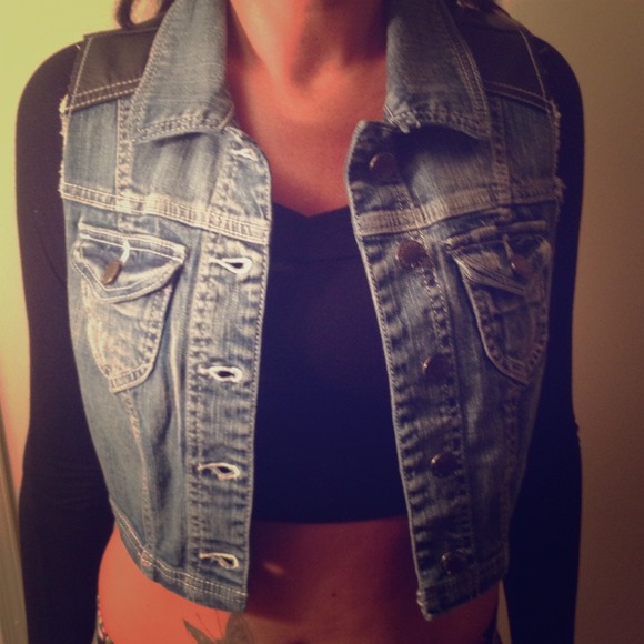 Denim vest