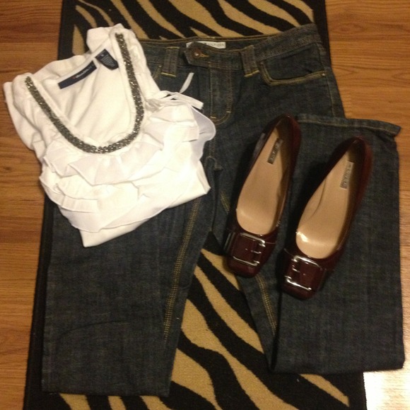 Tommy Hilfiger dark denim slim cut jeans