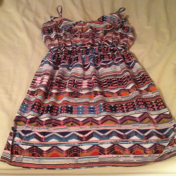 Rue 21 medium Aztec dress