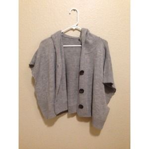 Grey/Gray poncho like jacket