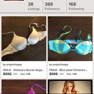 Bundle of 34B Victoria Secret Bras