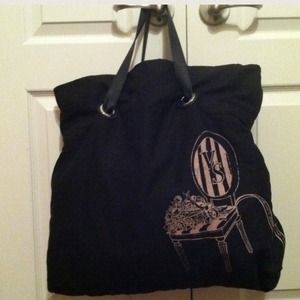 Bundle on hold! Large VS bag and 2 PINK shirts!