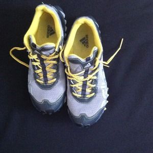 Beautiful yellow and Gray Adidas