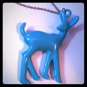 Deer necklace