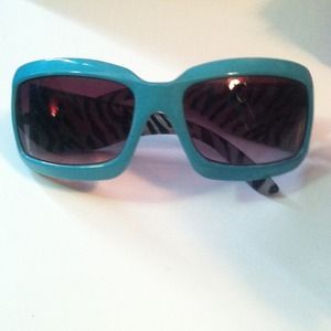 Turquoise sunglasses