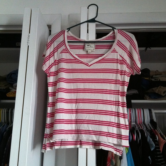 Light weight striped tee