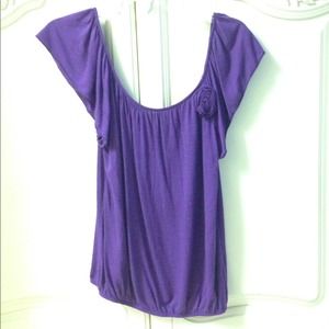Violet loose top, super comfortable