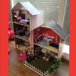 ❤About my Work❤Handmade Barbie house