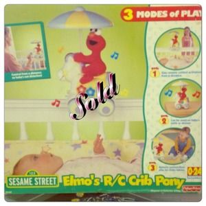 Fisher price Elmo's R/C crib pony is SOLD!!!!