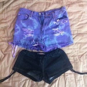 HW shorts and Garter shorts