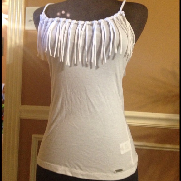 Size S.  white. Cotton.