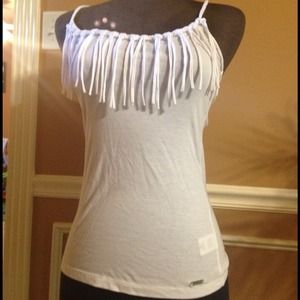 Size S.  white. Cotton.